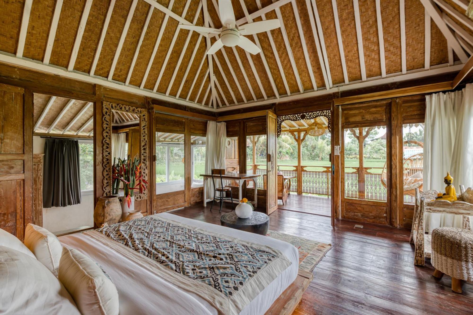 The Rice Joglo Eco-Stay Ubud Exterior foto