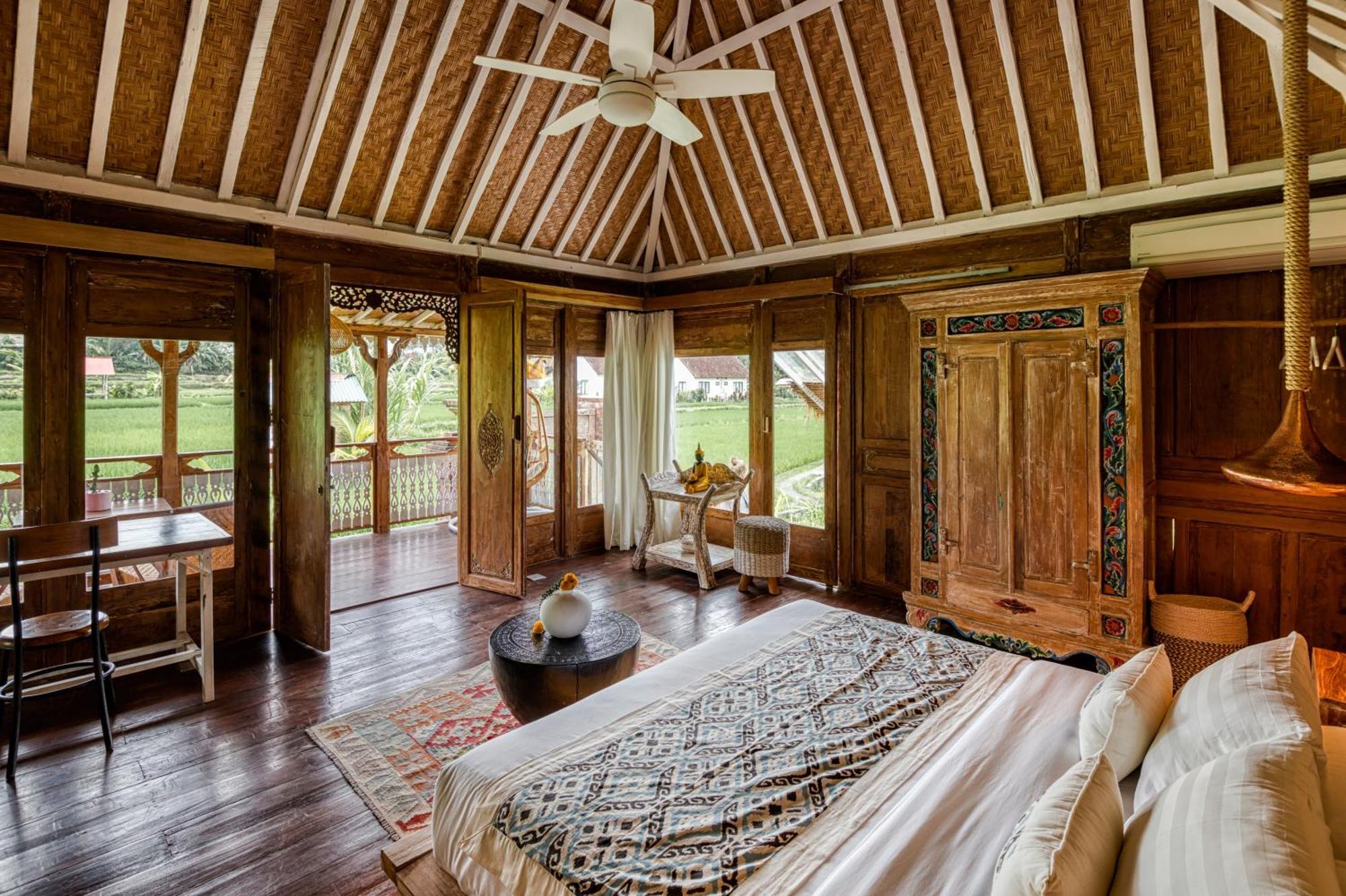 The Rice Joglo Eco-Stay Ubud Exterior foto